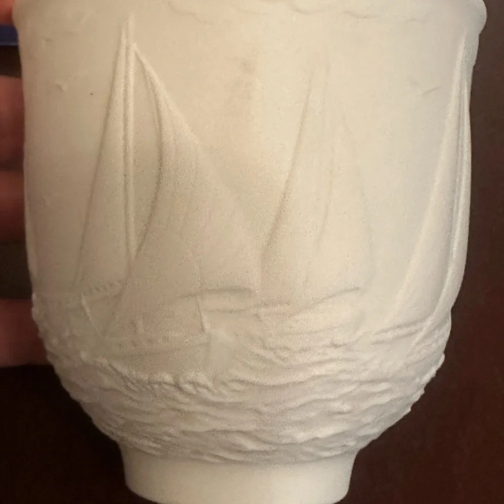 LLADRO Collectors Society - Sailing the Seas Cup Candle Holder Made in Spain.